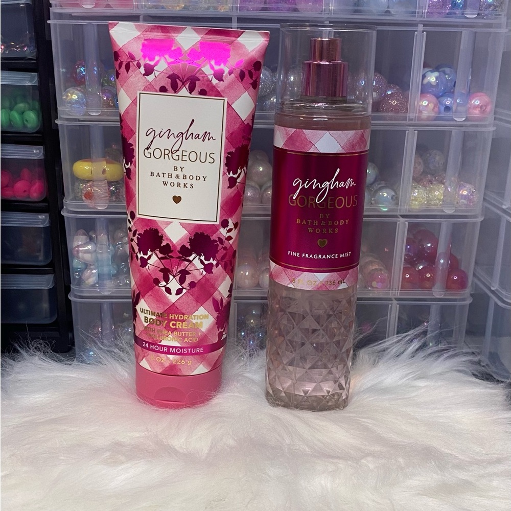 Bath & Body Works Gingham Gorgeous Set